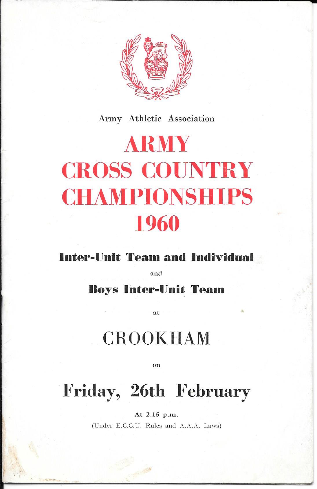 Army programme cover