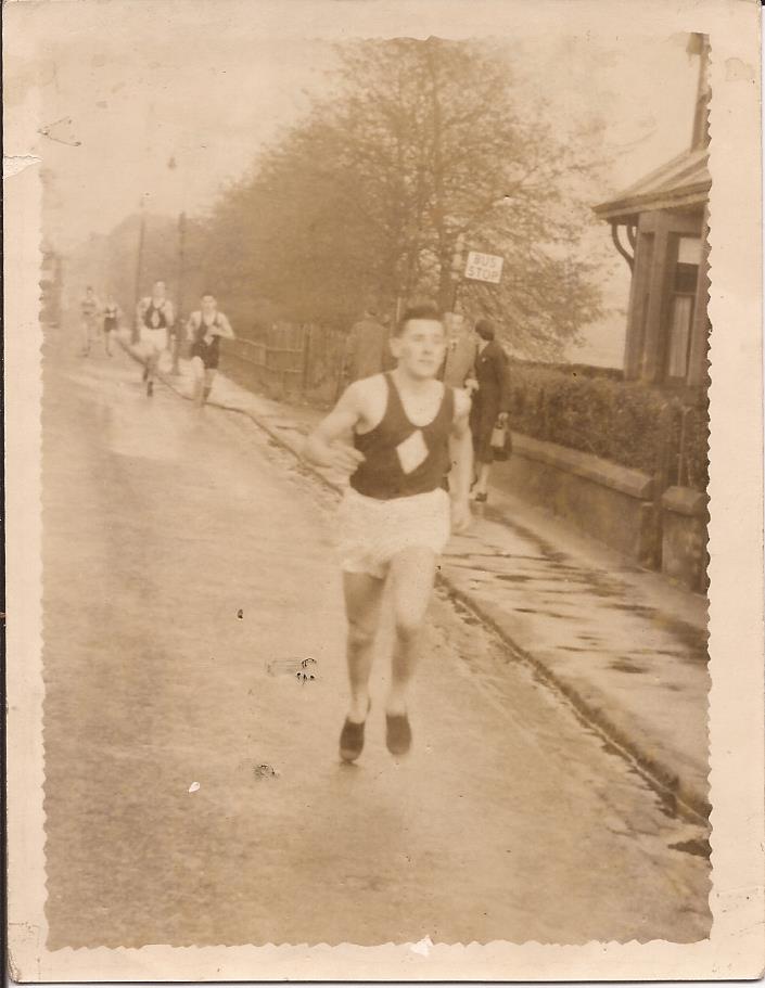 Danny, age 15, in the club Christmas Handicap