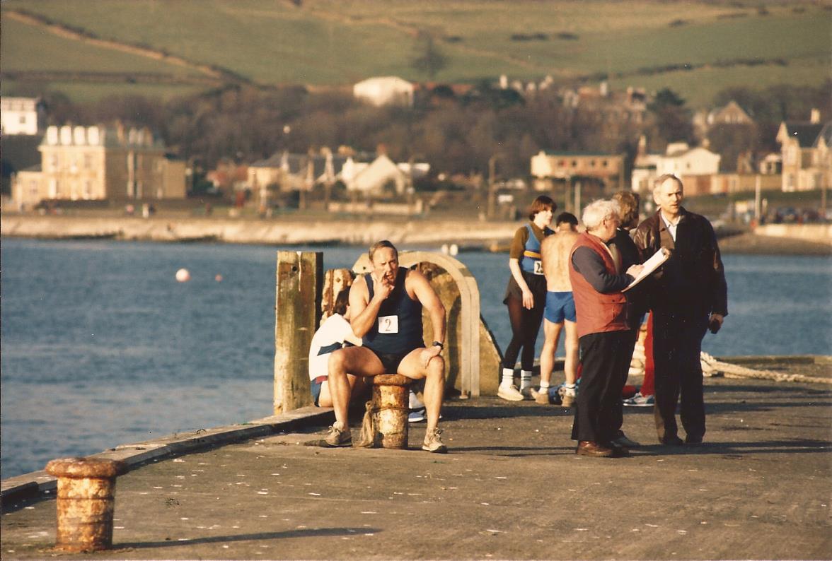 Danny after the vets race at Largs