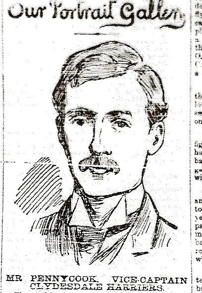 Charles Pennycook, Scottish Champion athlete and administrator.