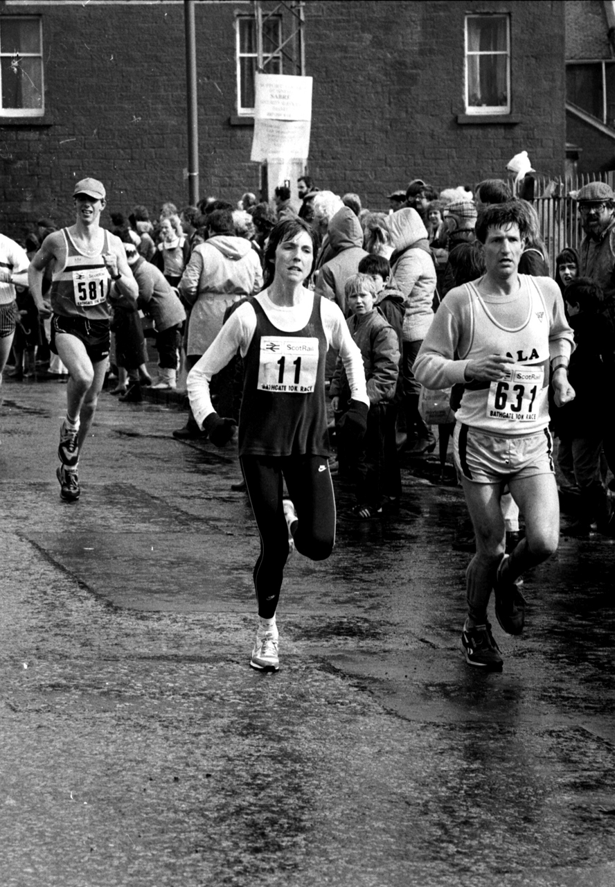 1st woman bathgate 10k