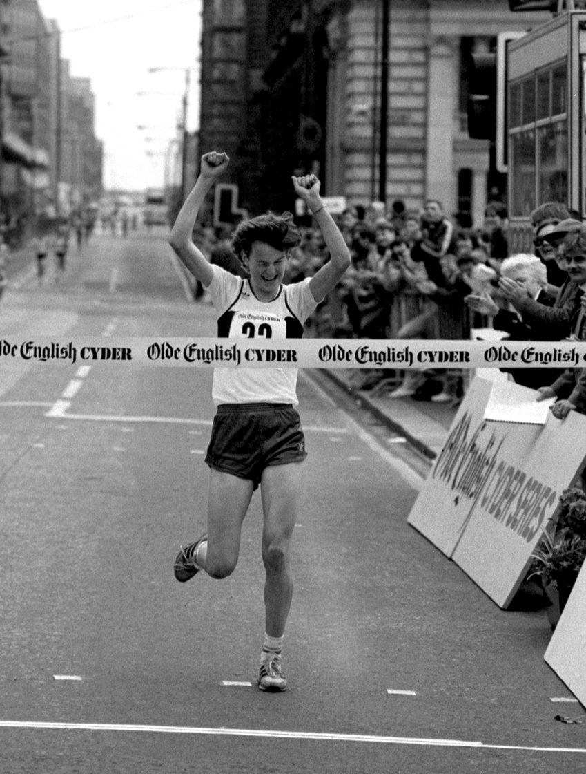 Yvonne Murray (1st), Gaymers 3K, Glasgow, 1985