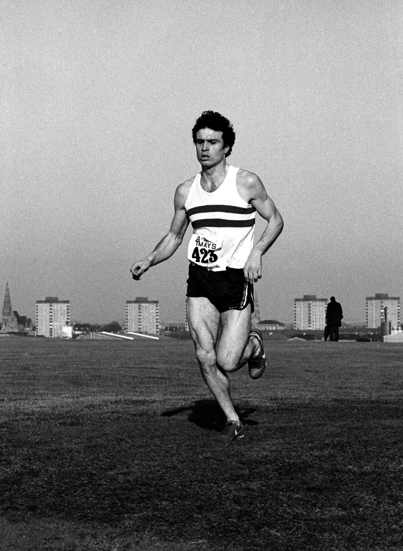 Callum Henderson (4th), Nat XC, Irvine, 1986