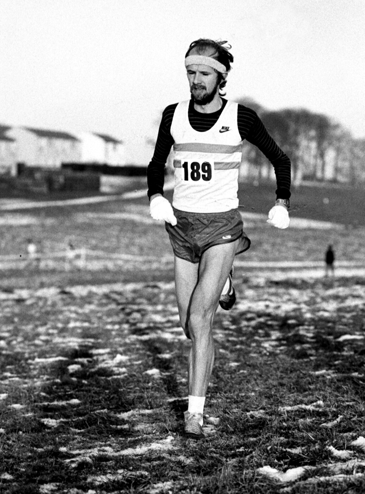 Fraser Clyne (2nd) East Dist XC, 1985. Photo - G MacIndoe