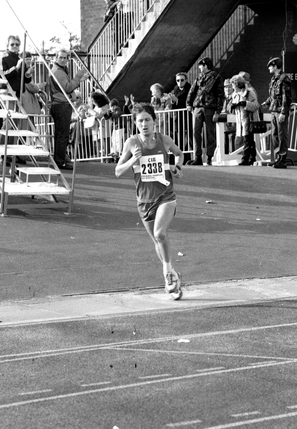 Graham Crawford - Winner Falkirk Half-1985