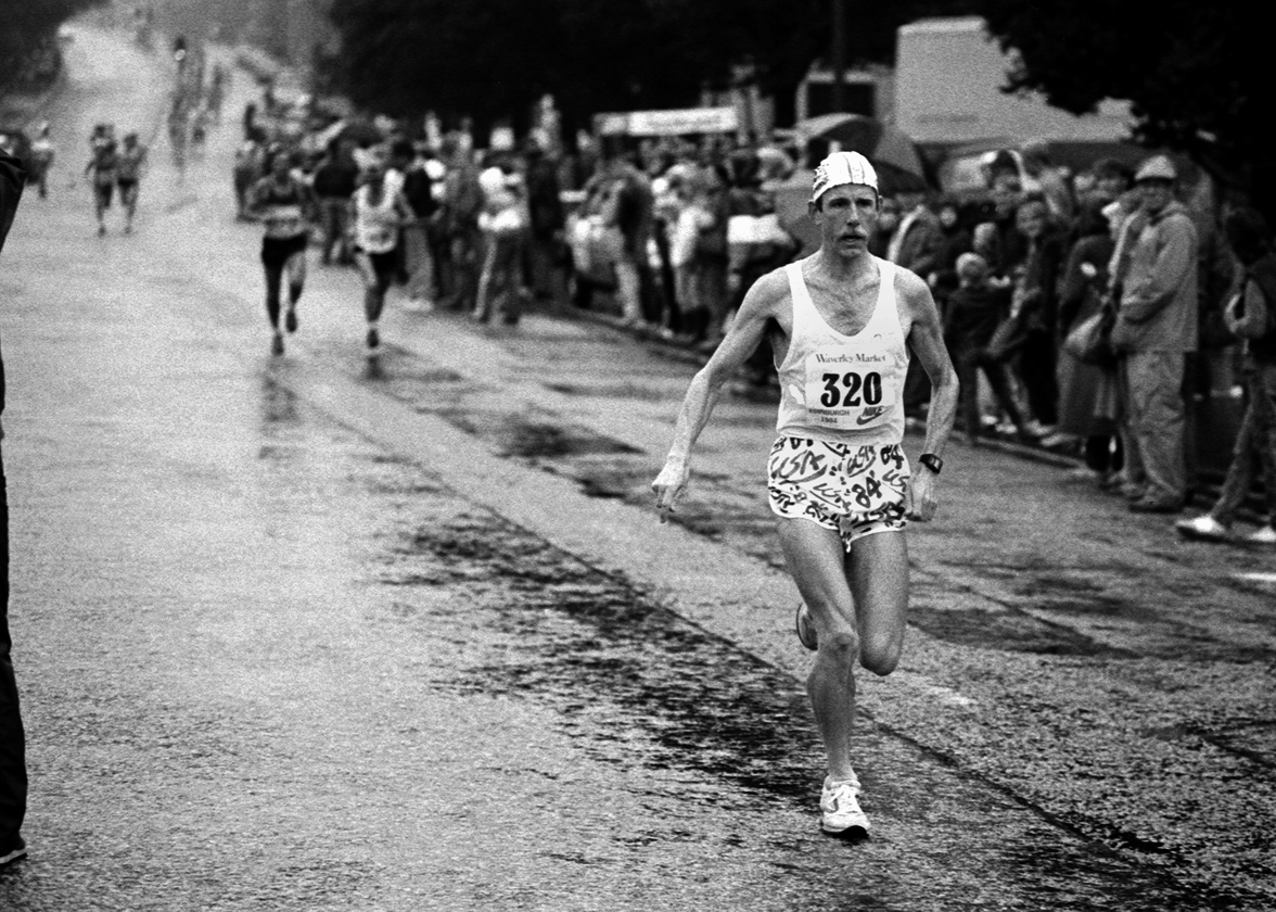 Brian Kirkwood, Edin. Marathon, 1984. Ph. G MacIndoe