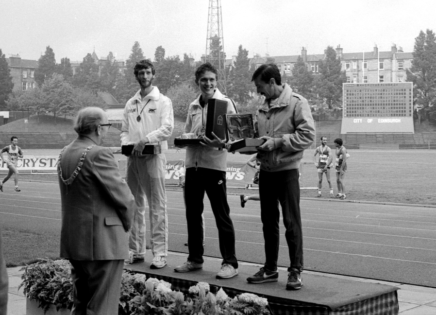 Edinburgh Marathon 1st Three-1984