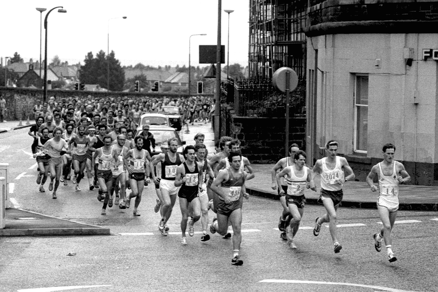 Edinburgh Marathon, Start, 1985