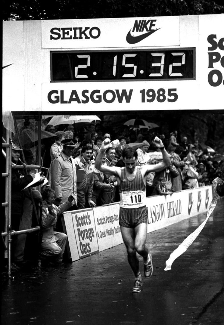 Glagow Marathon 1985 - Dave Lowes