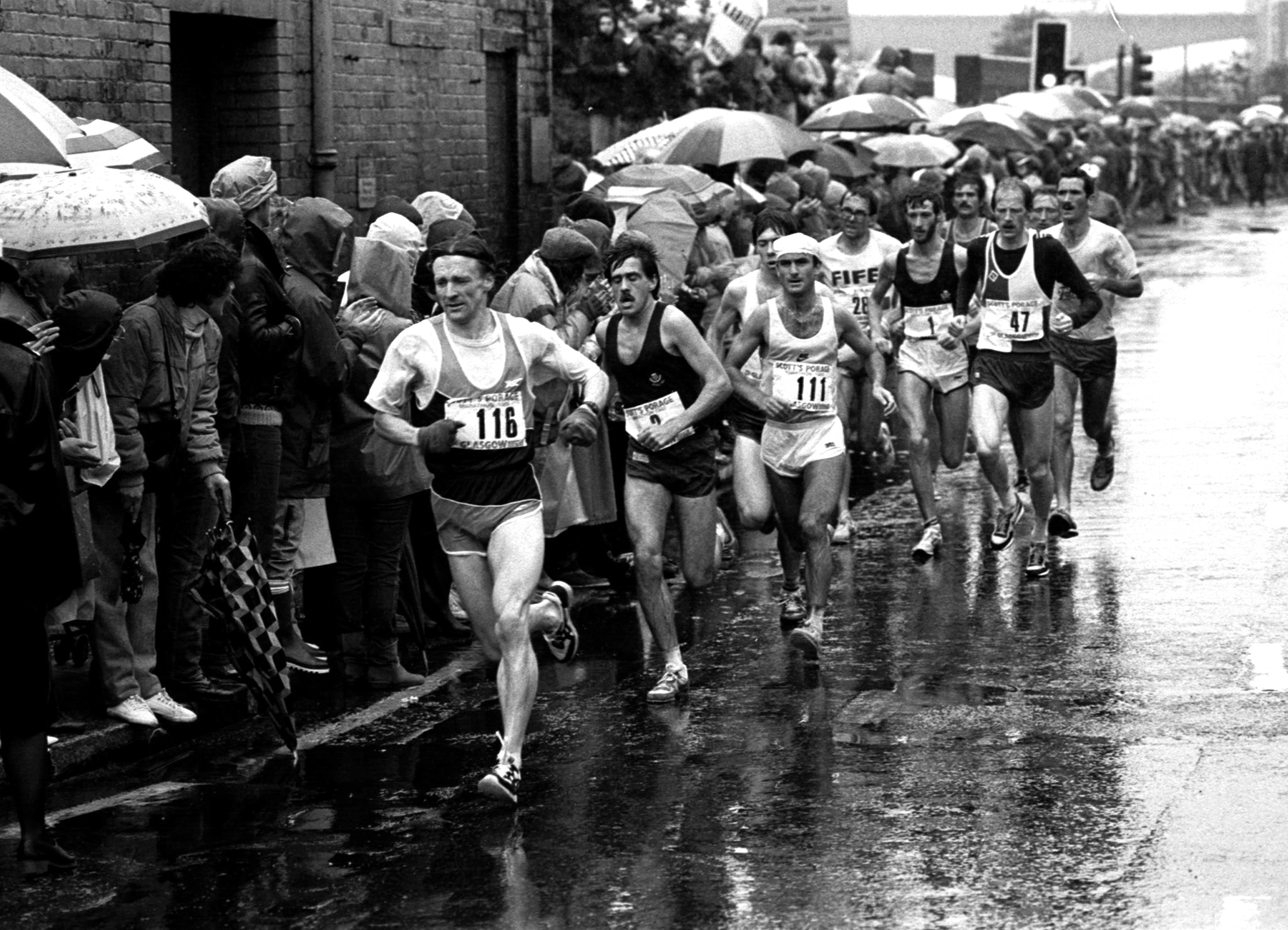 Glasgow Marathon 1985 - The Scots..