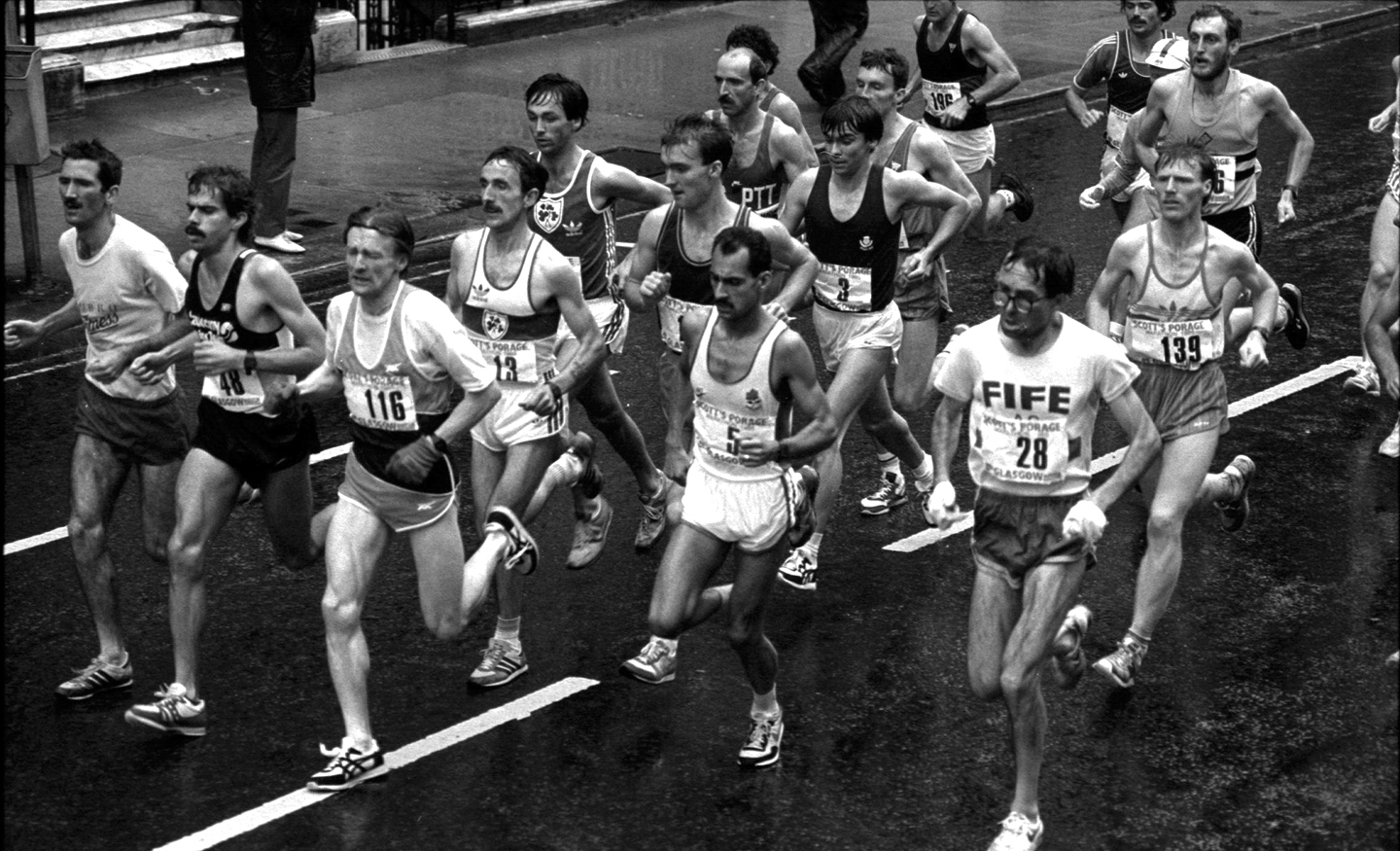 Glasgow Marathon 1985. photo - g macindoe