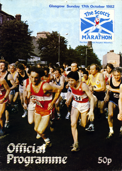 Glasgow Marathon Programme 1982