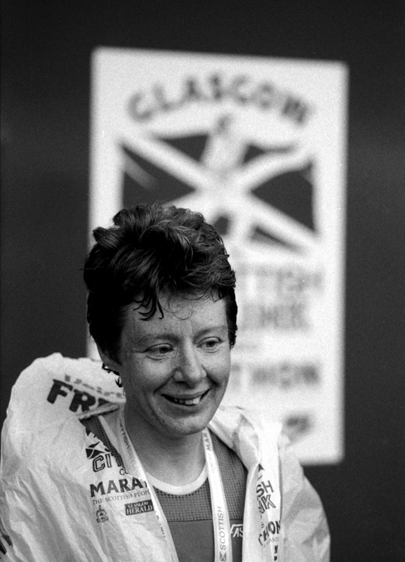 Sandra Braney, Glasgow Marathon 1986