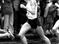 Glasgow Marathon 1985. Angie Payne (1st woman)