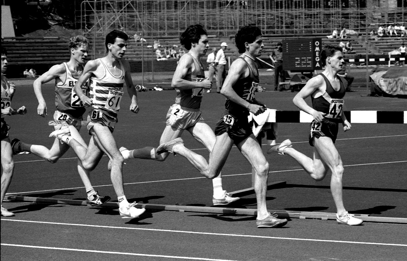 Adrian Callan (15) - Winner, SAAA 1500m, 1986