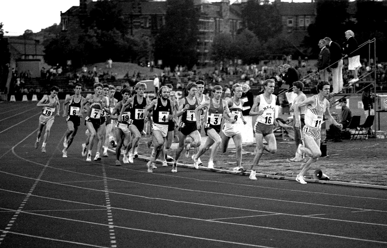 Hutton, Spence, Braidwood, Doig, Meadowbank -,July, 1984 - photo macindoe