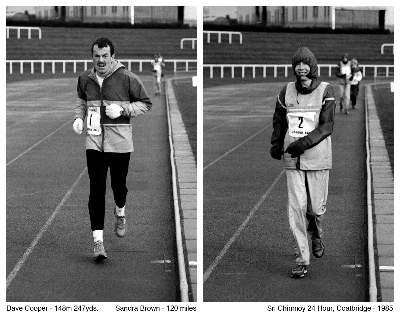 Sri Chinmoy 24 hour Race, 1985. Photo G MacIndoe