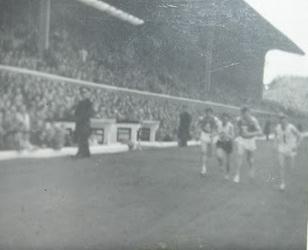 The half time mile, Scotland v England 1962