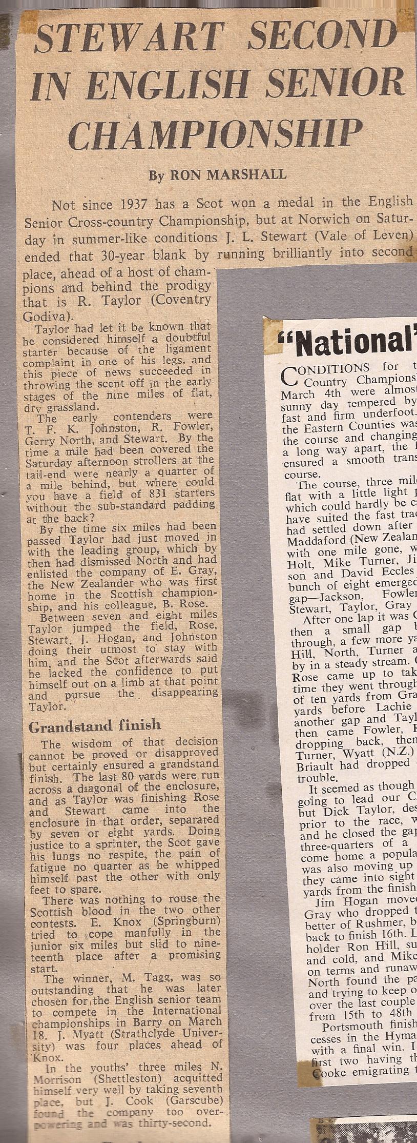 Lachie C 67 - Norwich Report RM