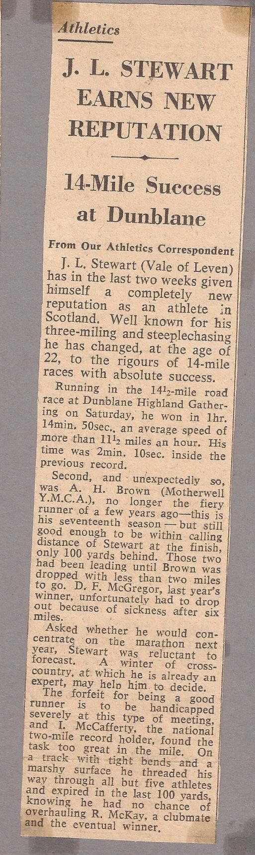 Lachie Dunblane Sep 65