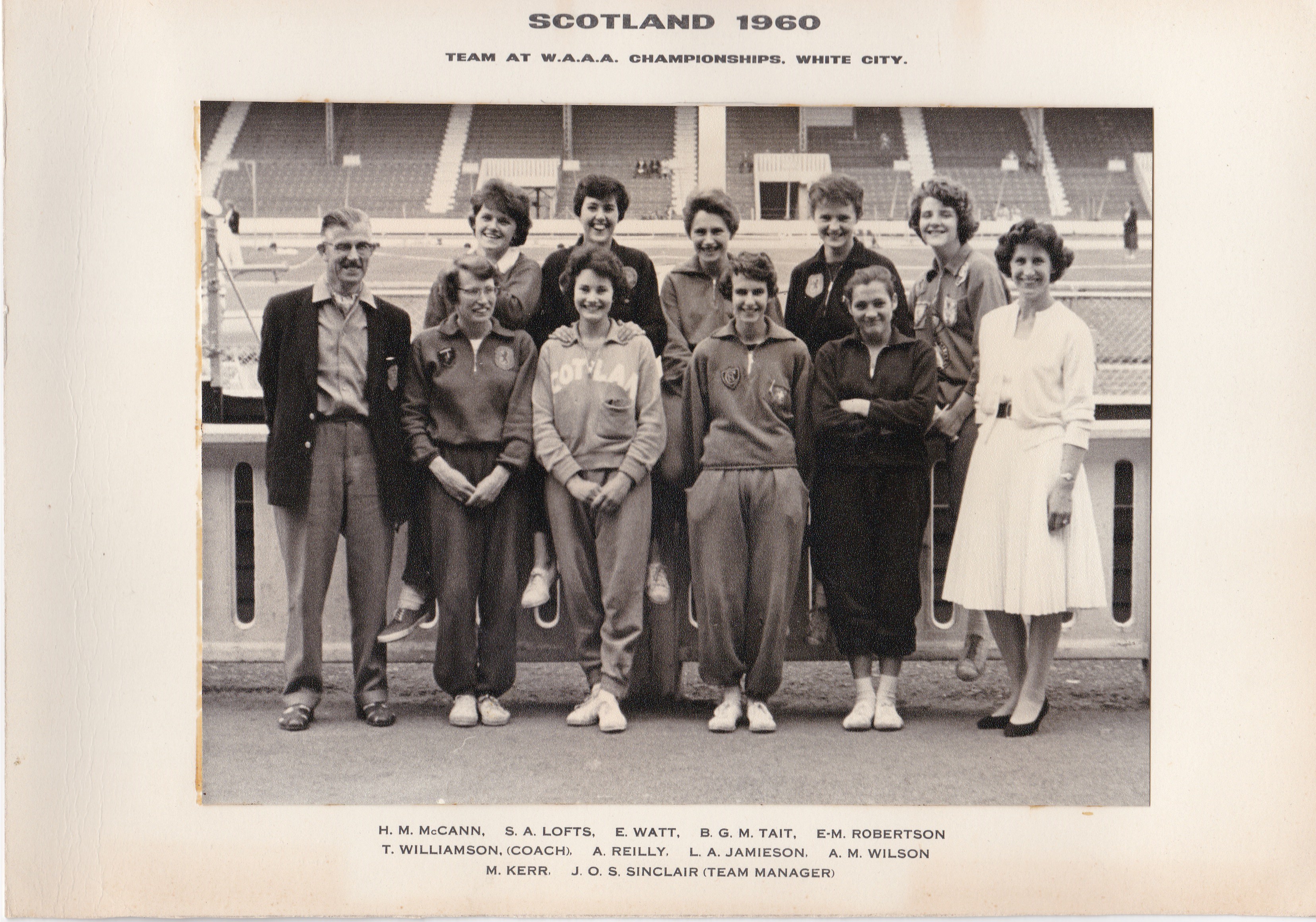 Scottish team 1960