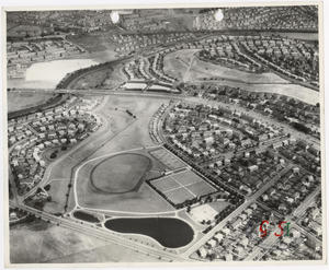 The track in Knightswood Park, Glasgow