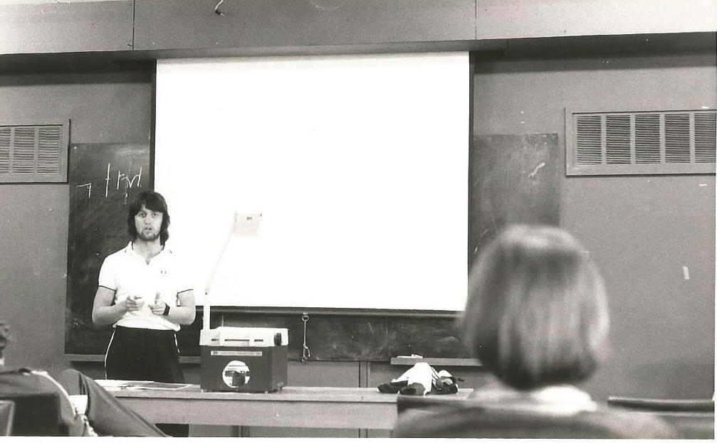 Hamish 4 lecturing