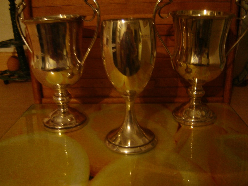 2  Three of trophies won in 1919