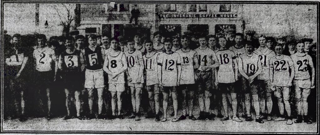 1910 ABERDEENSHIRE MARATHON START